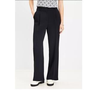 NWOT Loft Peyton High Waisted Trouser Pants with Pleasted front size 00
